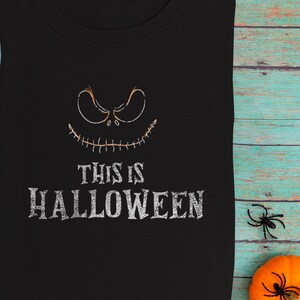 This Is Halloween | Fun | Jack | Halloween | Grunge | Nightmare for Christmas |  Style Short-Sleeve Unisex T-Shirt