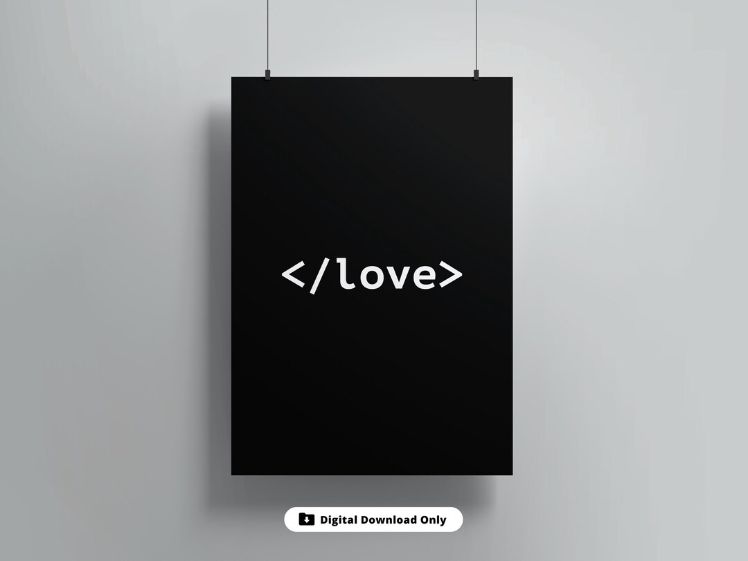 Instant Digital Download Love Developer T-shirt β Design is Perfect for ...