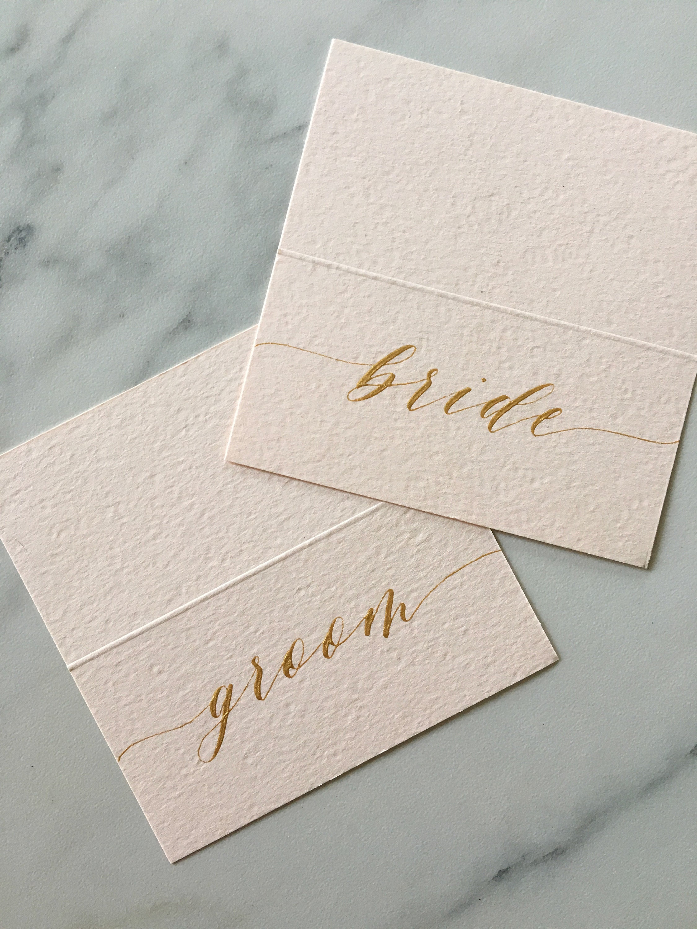 Calligraphy Tented Place Cards Escort Cards For Weddings Etsy