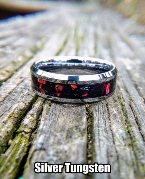Fire obsidian ring discount