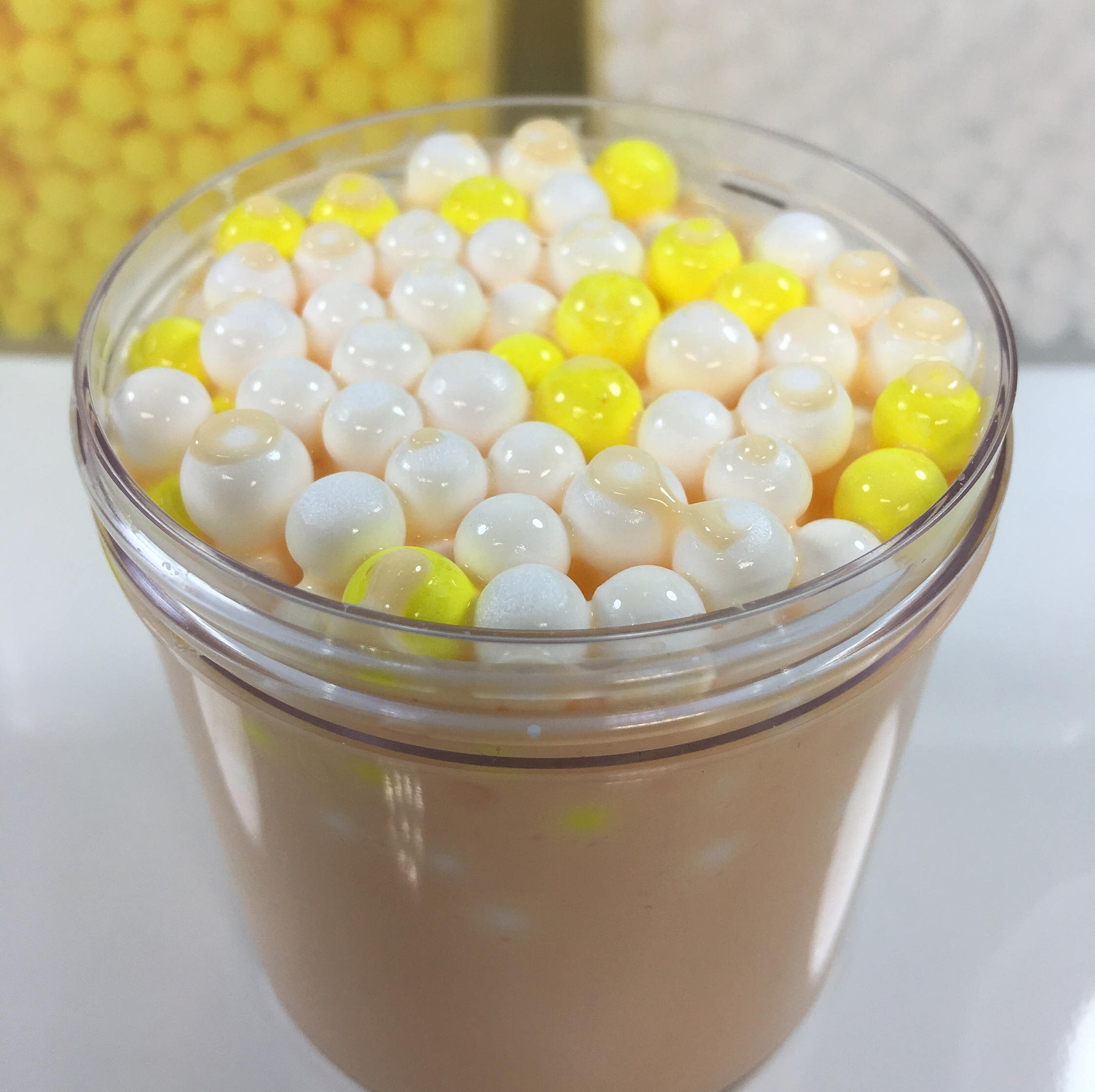 Candy Corn floam slime Etsy