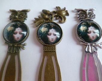 bookmark cabochon geisha 20mm mini price