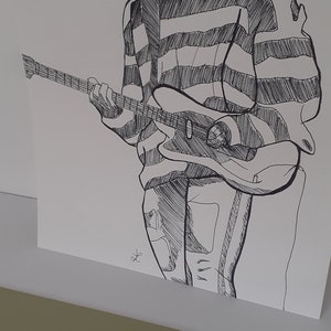 dessin artistique signé nirvana