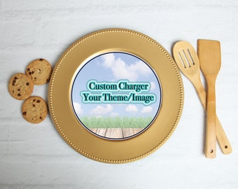 Theme Charger Inserts |Any Theme|