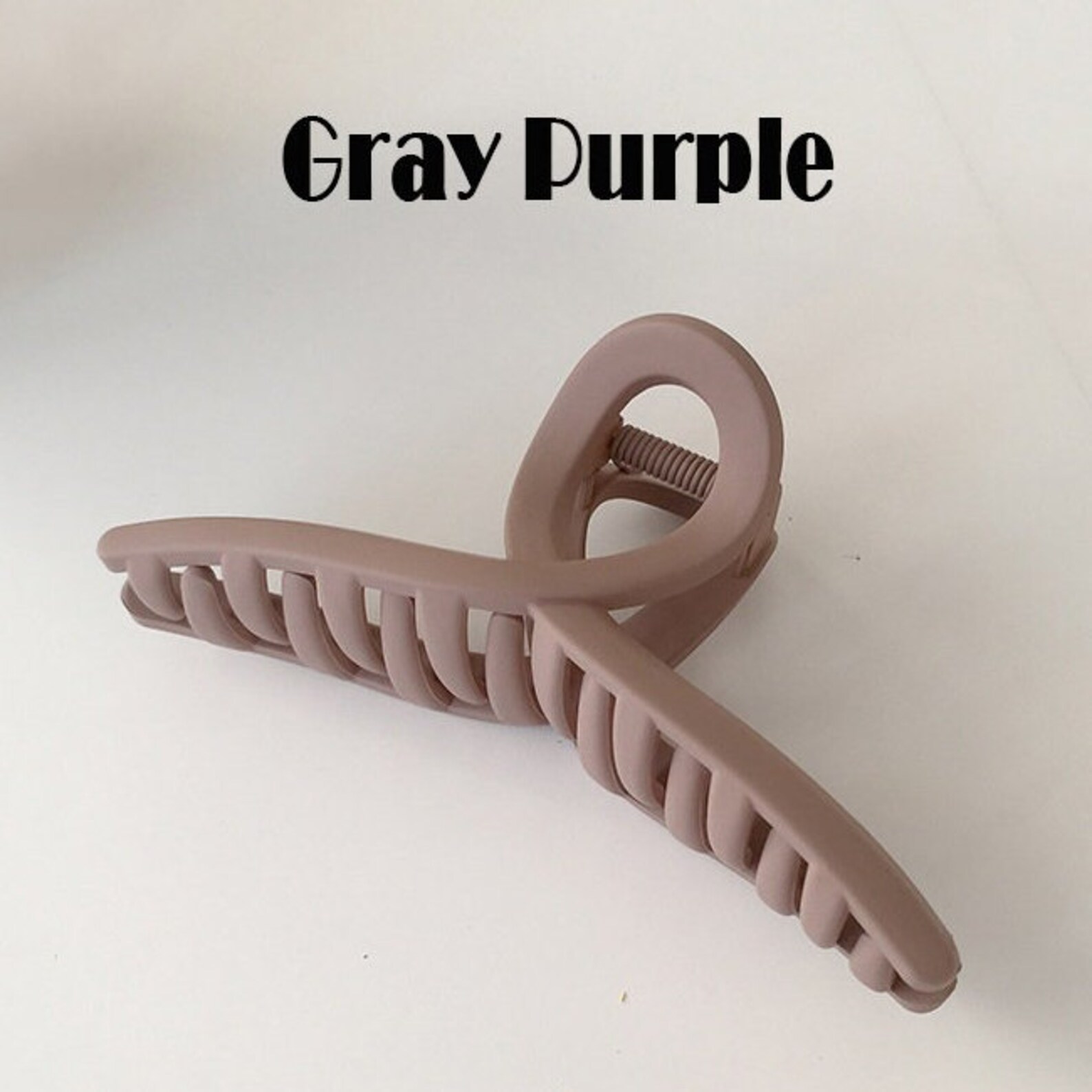 Matte hair clawsbig hair claw for thick hairx large french Etsy