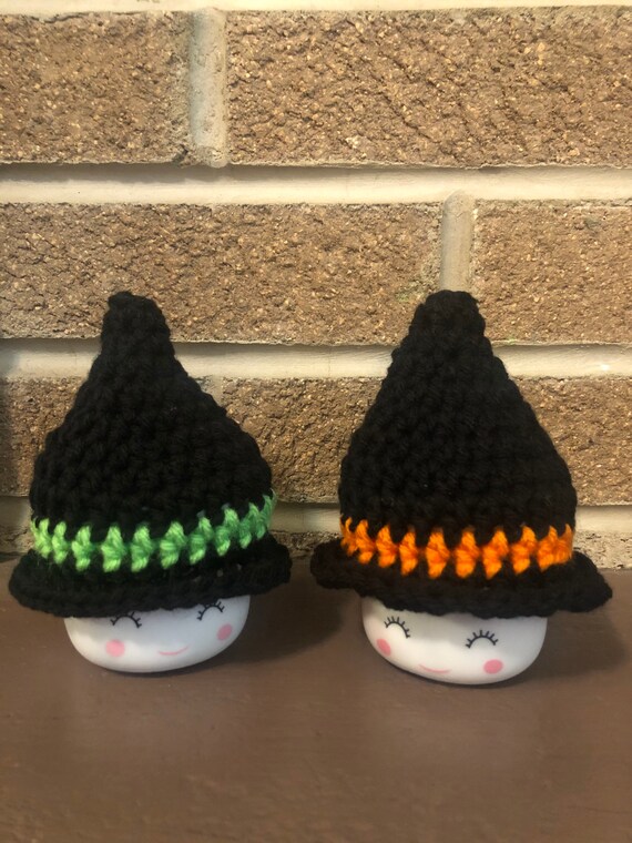 One Pair of Marshmallow Cup Hats Halloween and Fall Themed Etsy UK