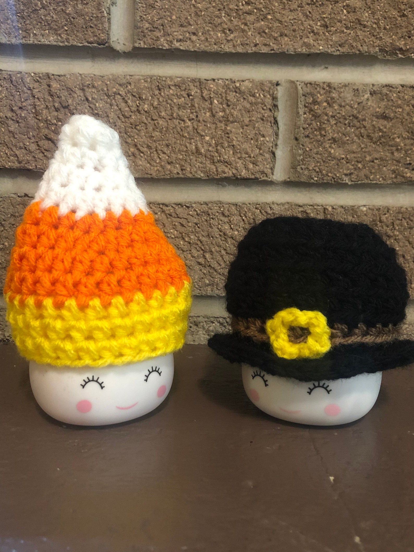One Pair of Marshmallow Cup Hats Thanksgiving Halloween Etsy