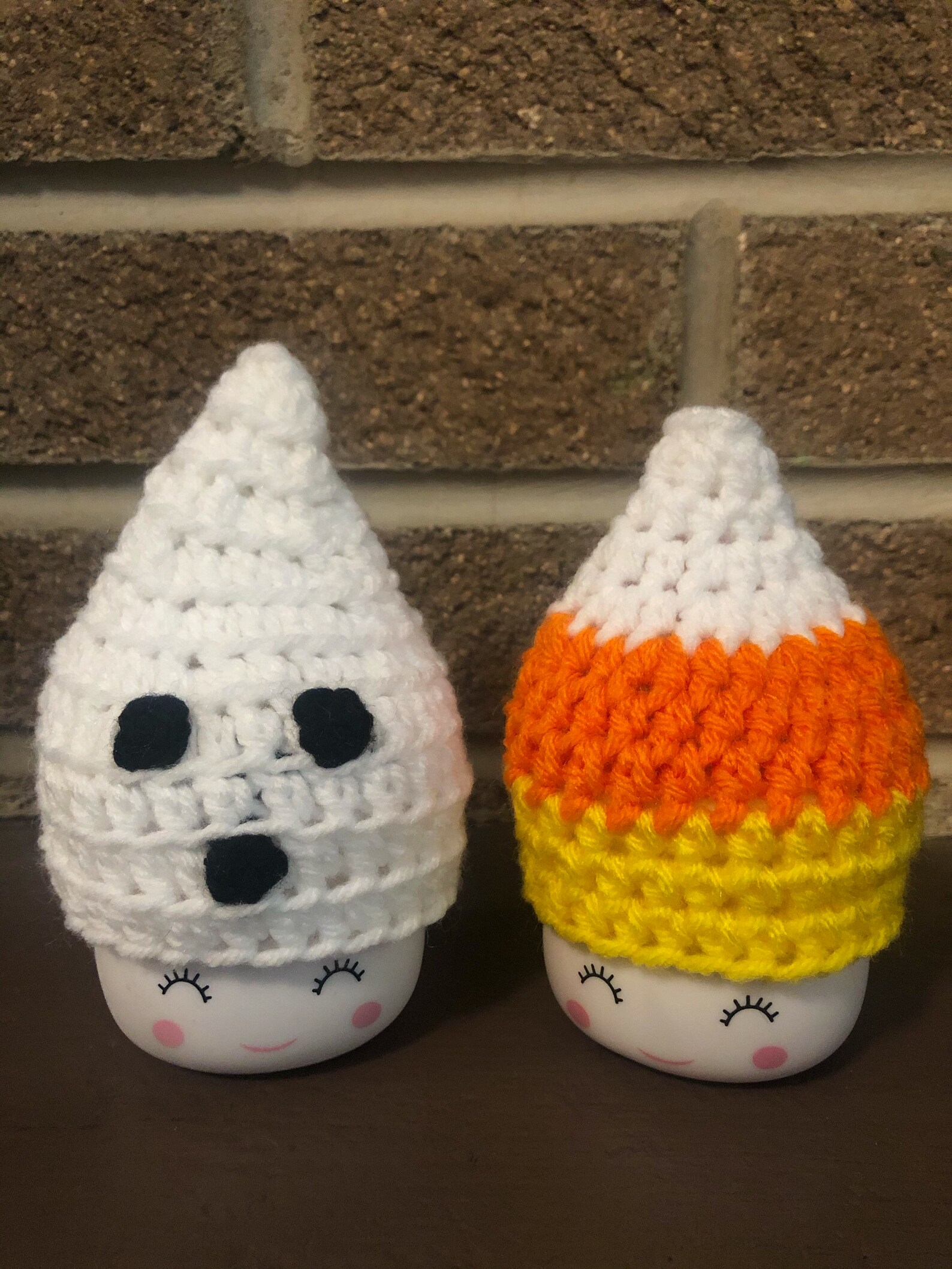 One Pair of Marshmallow Cup Hats Halloween and Fall themed Etsy