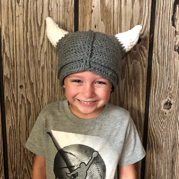 Viking Crochet Hat