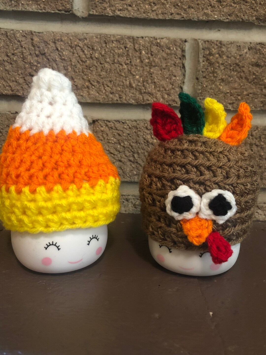 One Pair of Marshmallow Cup Hats Thanksgiving Halloween Etsy