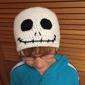 Jack Skellington Crochet Hat image 4