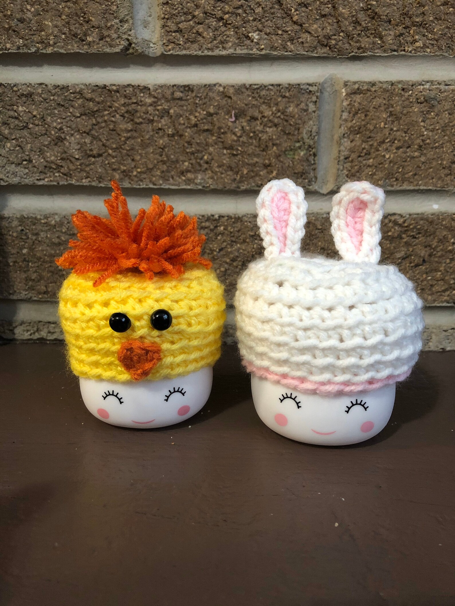 One Pair of Marshmallow Cup Hats Easter/spring Themed Etsy