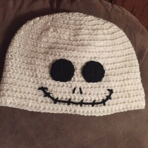 Jack Skellington Crochet Hat image 5