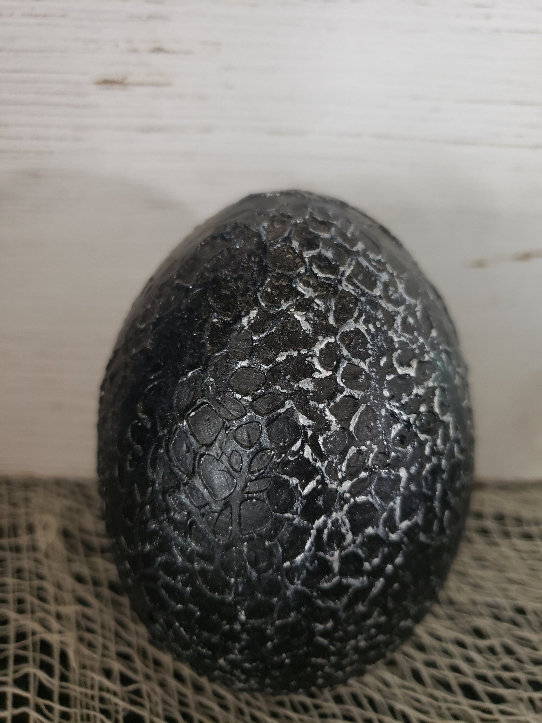 Dragon egg magical fantasy dragons egg D&D magic silver | Etsy