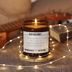 Aromatherapeutic Candle: White Sage & Lavender Scented Soy Wax Candle