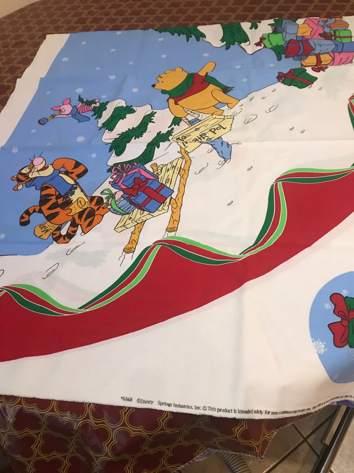 Winnie The Pooh Christmas Tree Skirt 