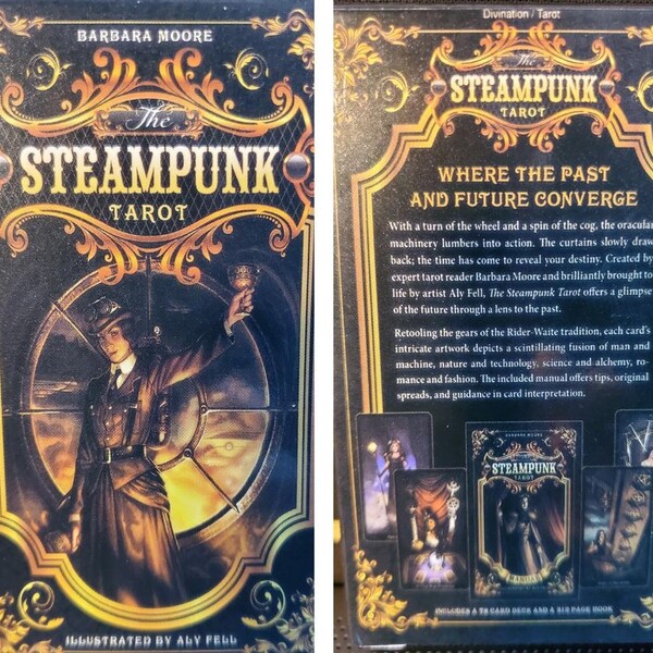 Steampunk Tarot Cards Etsy