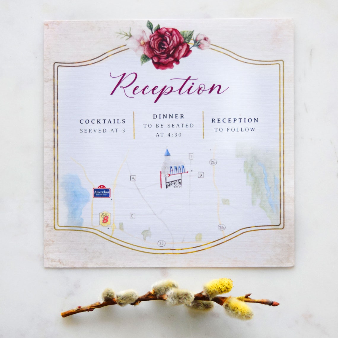 Custom Watercolor Maps Wedding Map Watercolor Wedding Map | Etsy