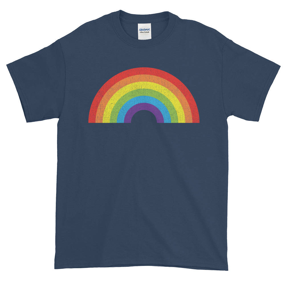 Rainbow Plain 80s Inspired 3X 4X 5X 