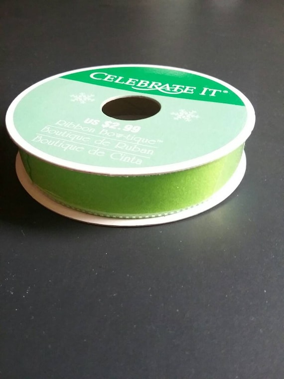 Celebrate It Christmas Multi Color Ribbon 3//8/" x 3yd New