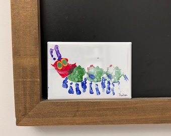 Custom Kids Artwork Magnet: Personalized Art Gift (2x3")
