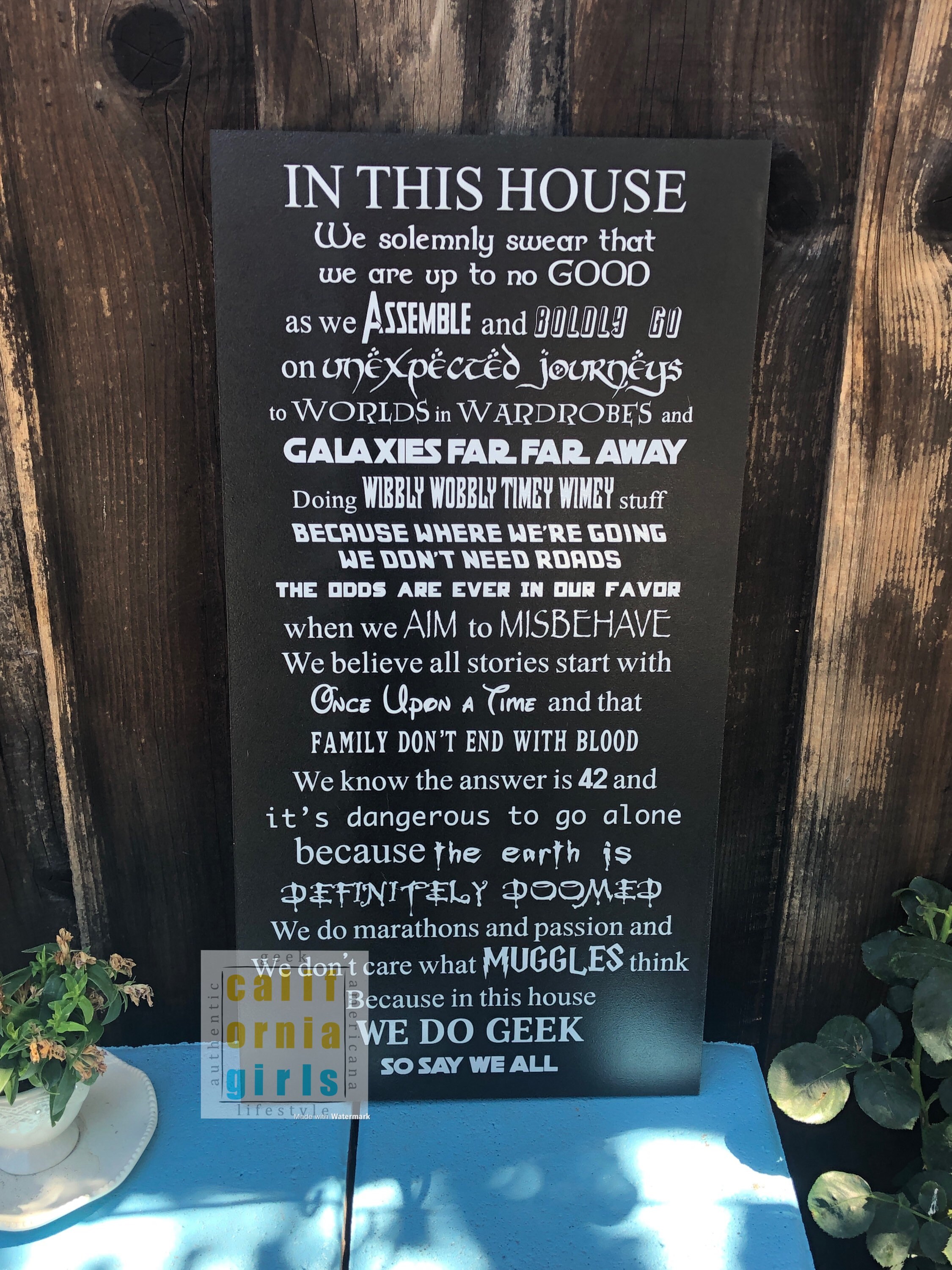 In This House We Do Geek!