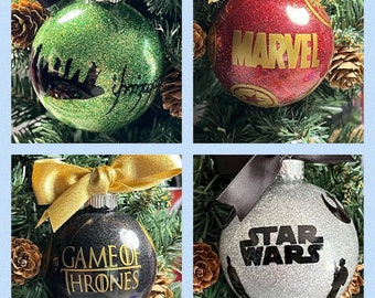 Geek inspired Ornaments