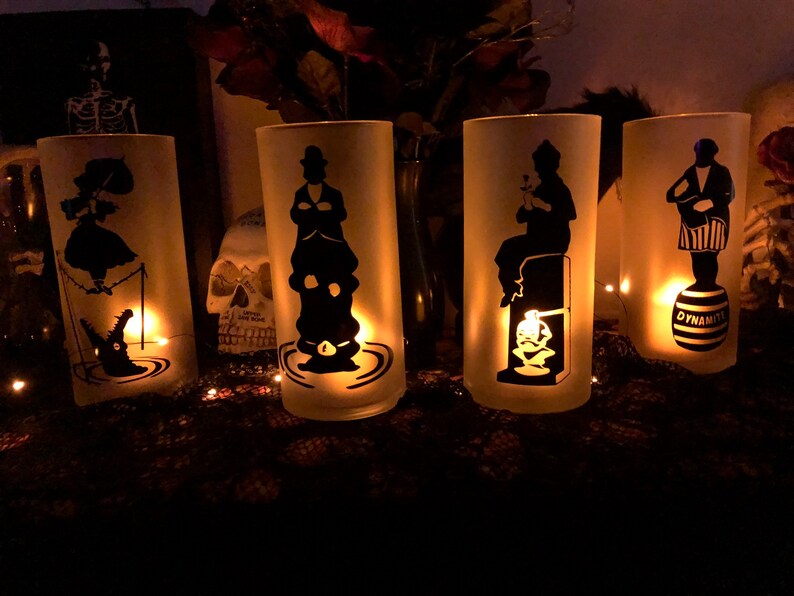 Disney's Haunted Mansion Candle Holders Etsy
