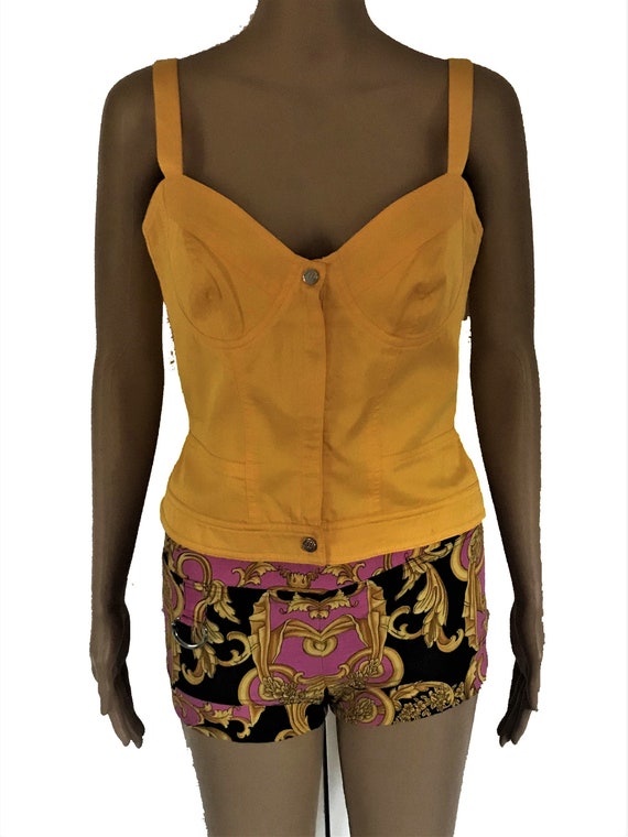 Vintage GIANNI VERSACE Shorts Hot Pants Iconic Pa