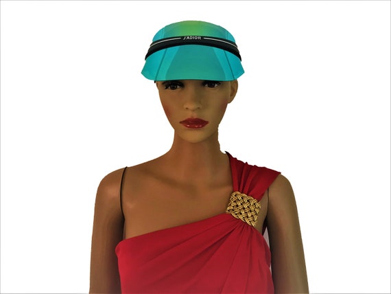 dior sun visor hat