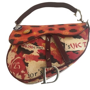 Dior saddle bag etsy hotsell