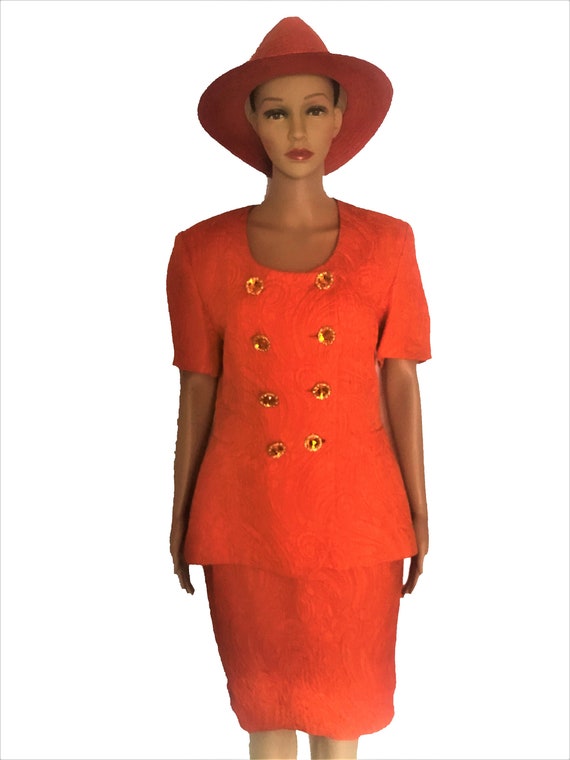 Vintage ESCADA MARGARETHA LEY Rare Elegant Two Pie
