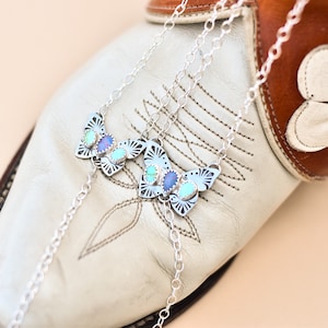 Collar Lariat De Mariposa