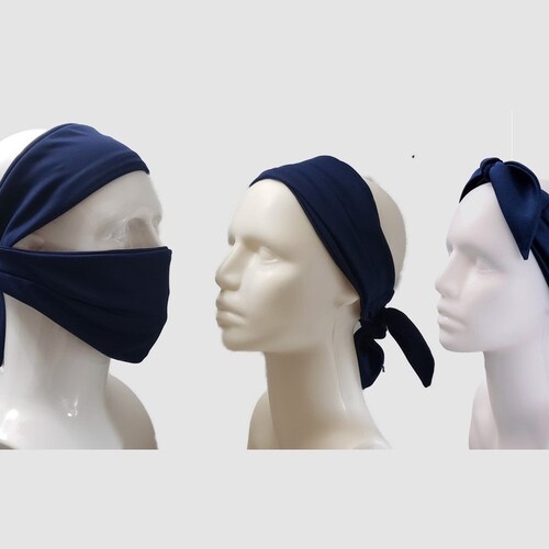 Headband With Pull Down Face Mask. PDF Digital Download Sewing - Etsy