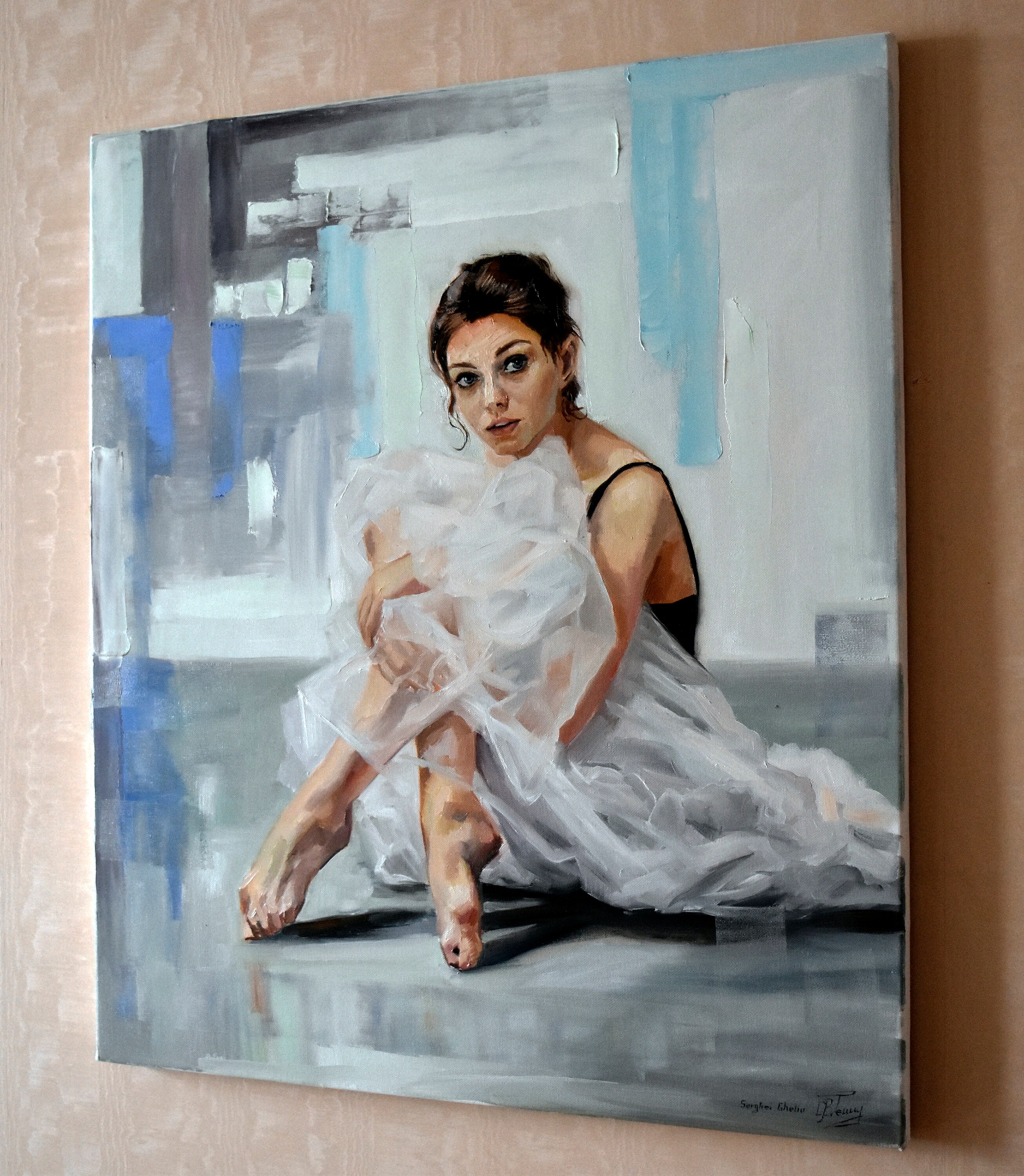 Example for Commission! Original Impressionistic Ballerina Portrait ...