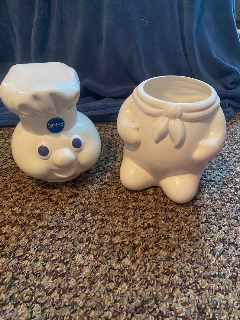 Pillsbury Dough Boy Cookie Jar 1988 - Etsy
