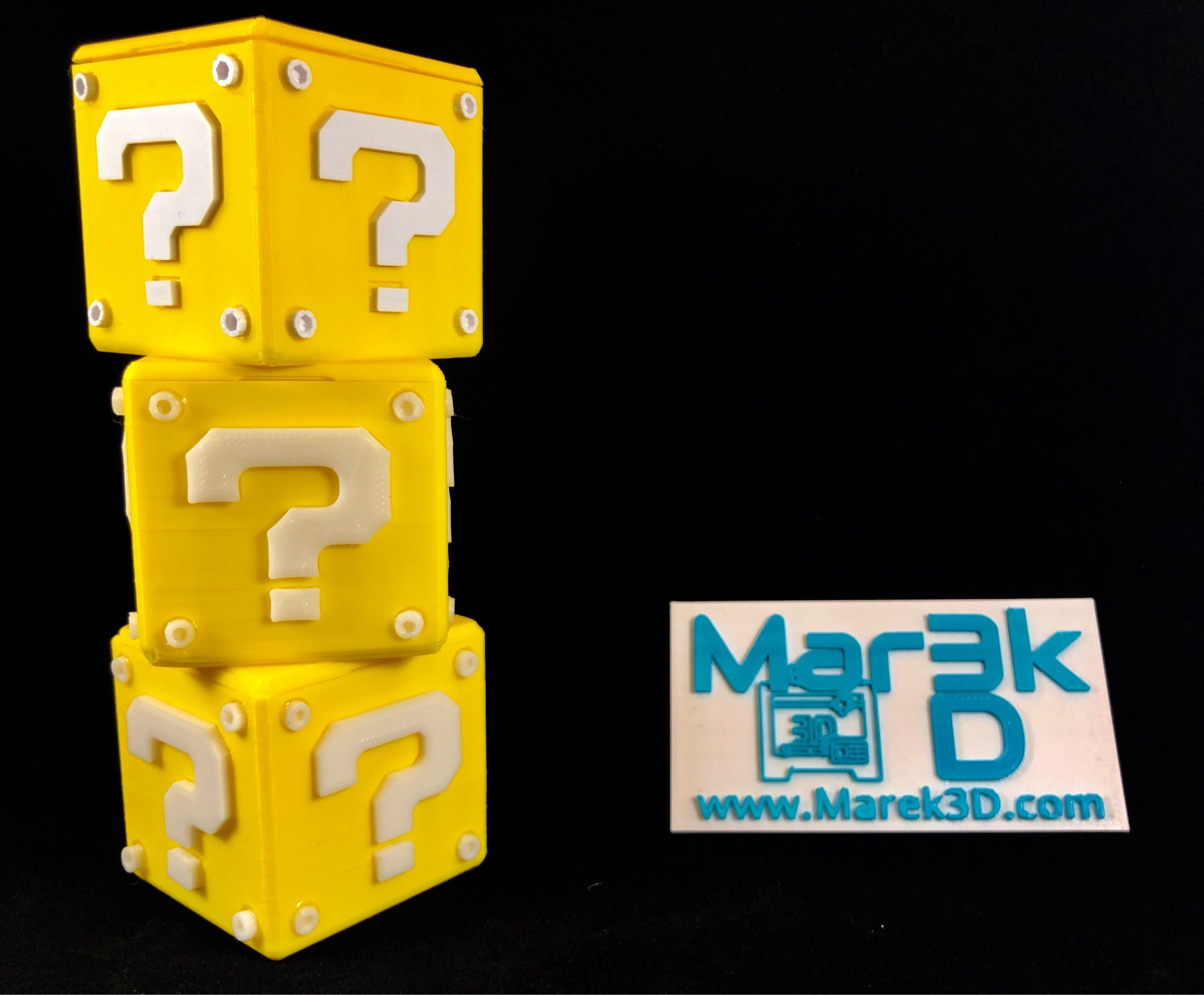 Nintendo Switch Game Case | 3D Printed | Mario | Power-up Nintendo Switch Game Case | 3D Printed | Mario | Power-up