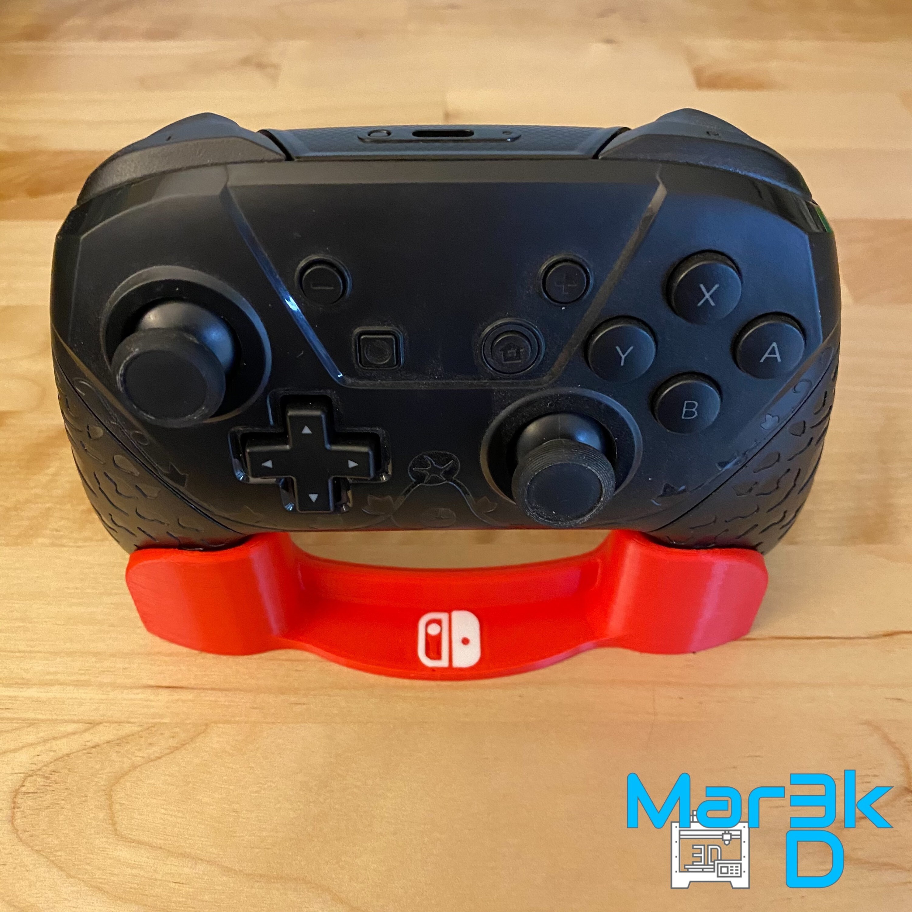 Nintendo Switch Pro Controller Stand 3D Printed Gamer Man Cave