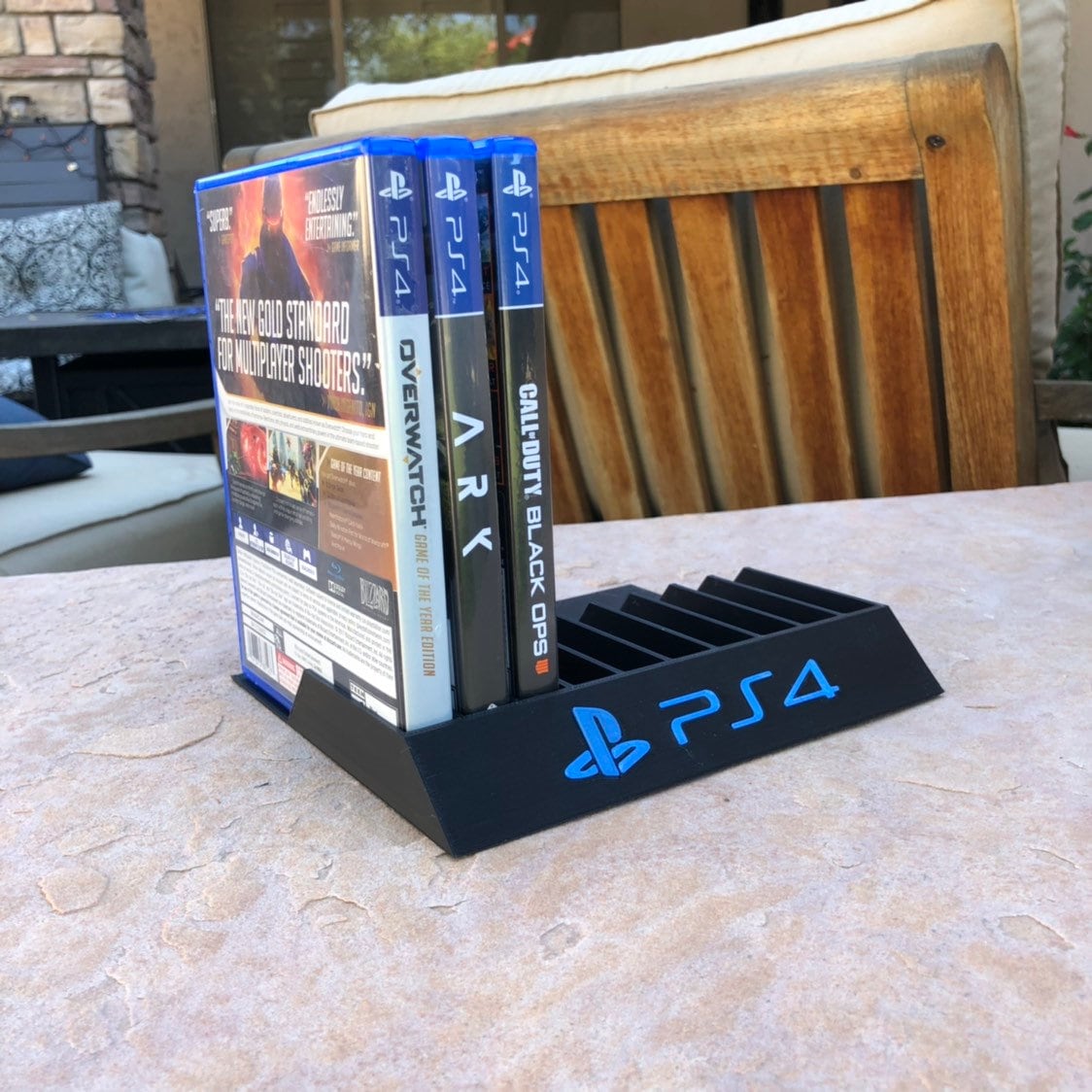 HOT Video Game Case Holder Ps5 Ps4 Game Stand PS4 PS5