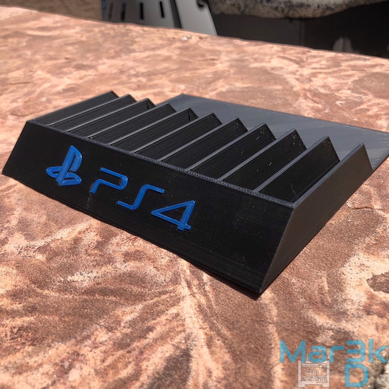 PS4 PS5 Game Case Stand 3D Printed Playstation Game Etsy Denmark