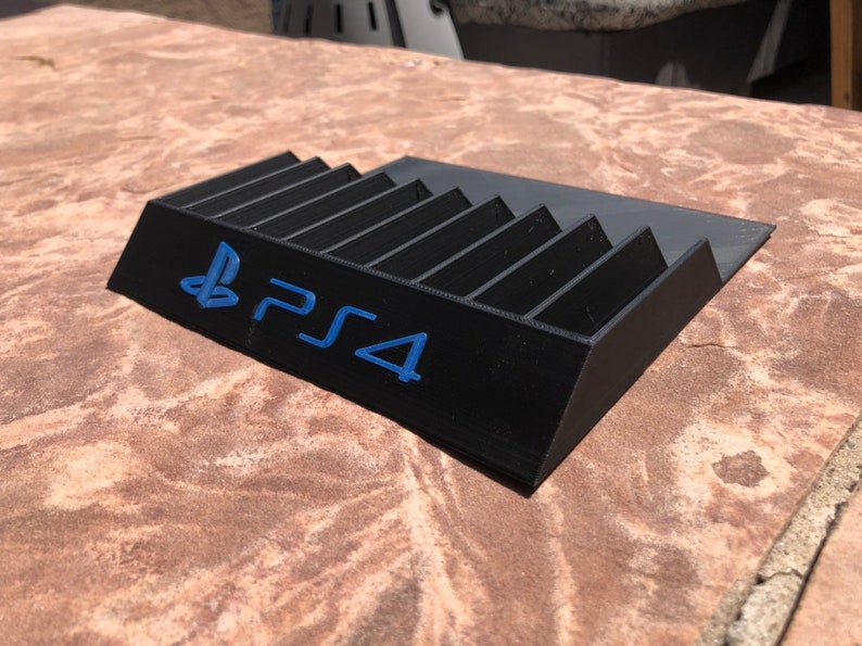 PS4 PS5 Game Case Stand 3D Printed Playstation Game Etsy Denmark