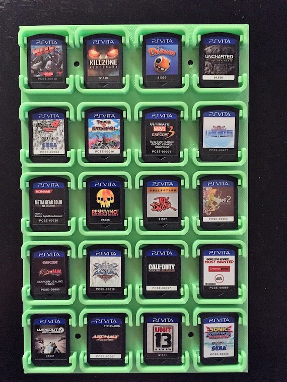 Nintendo Switch & PS Vita Cartridge Rack | 3D Printed