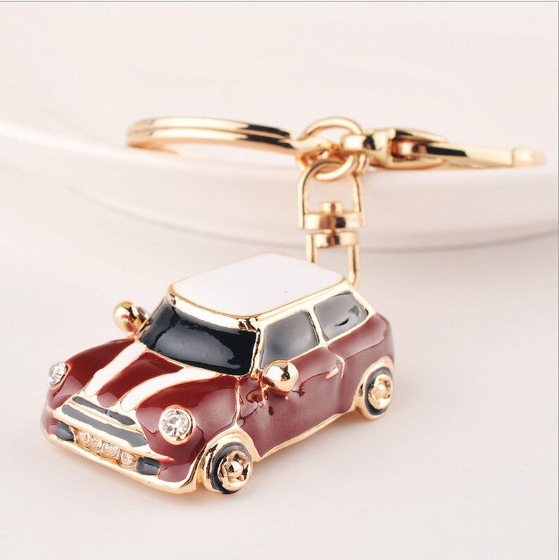 Mini Cooper Keychain Etsy