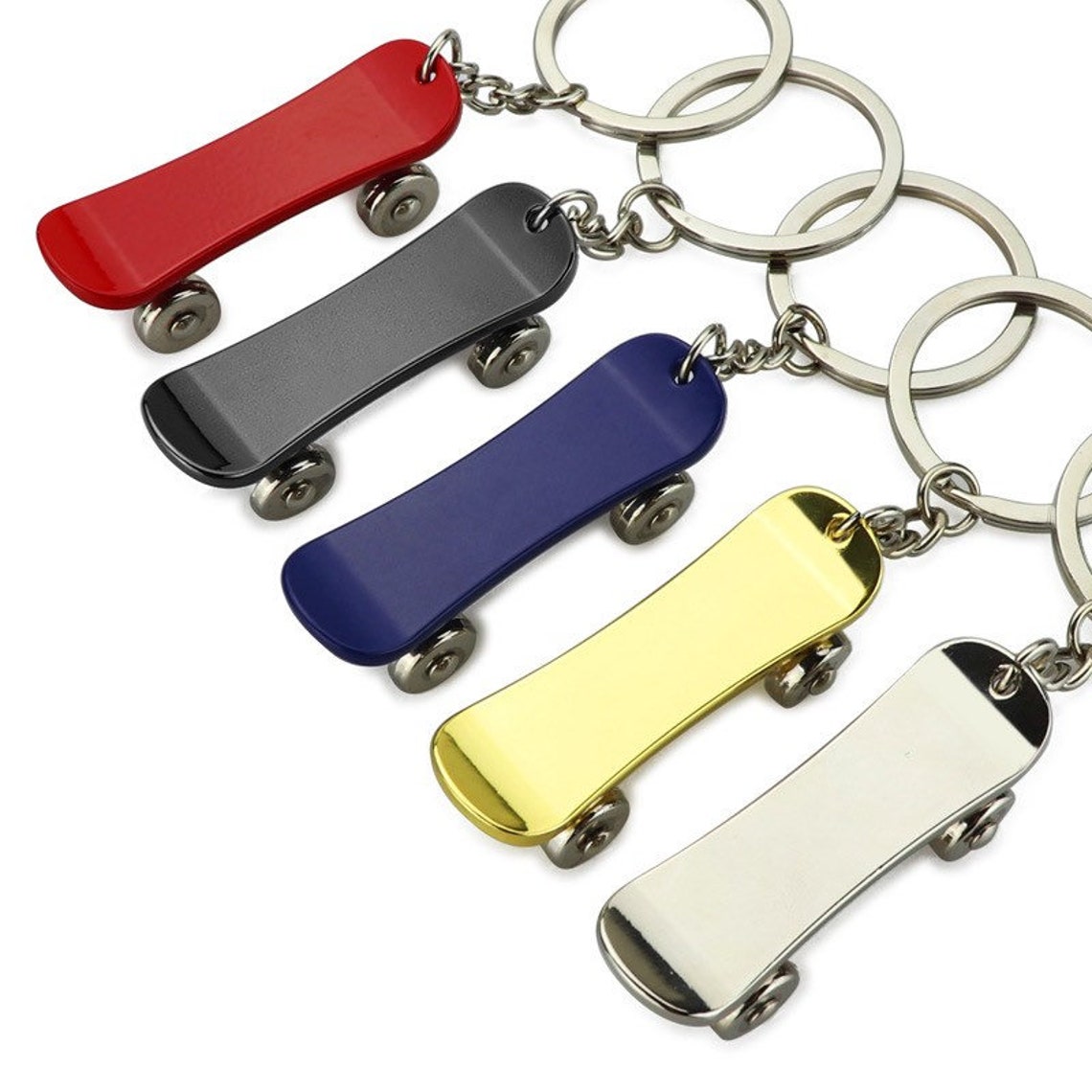 Skateboard keychain Etsy