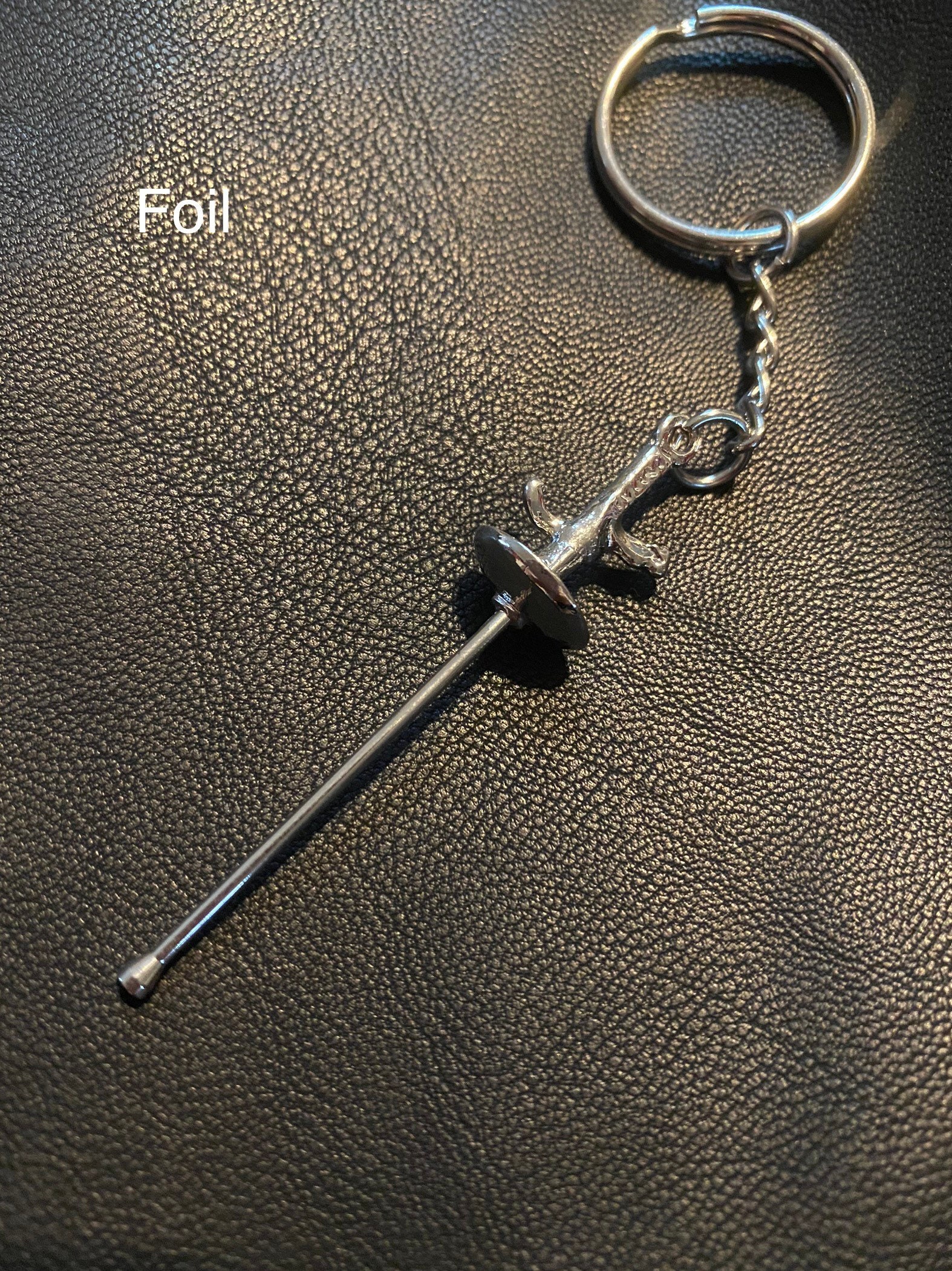 Fencing Keychain Etsy