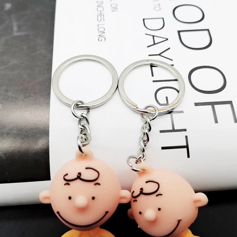 Charlie Brown Keychain Etsy