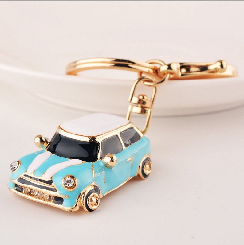 Mini Cooper Keychain Etsy