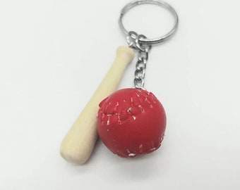 Baseball keychain