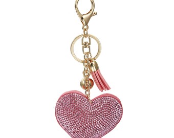 Heart keychain