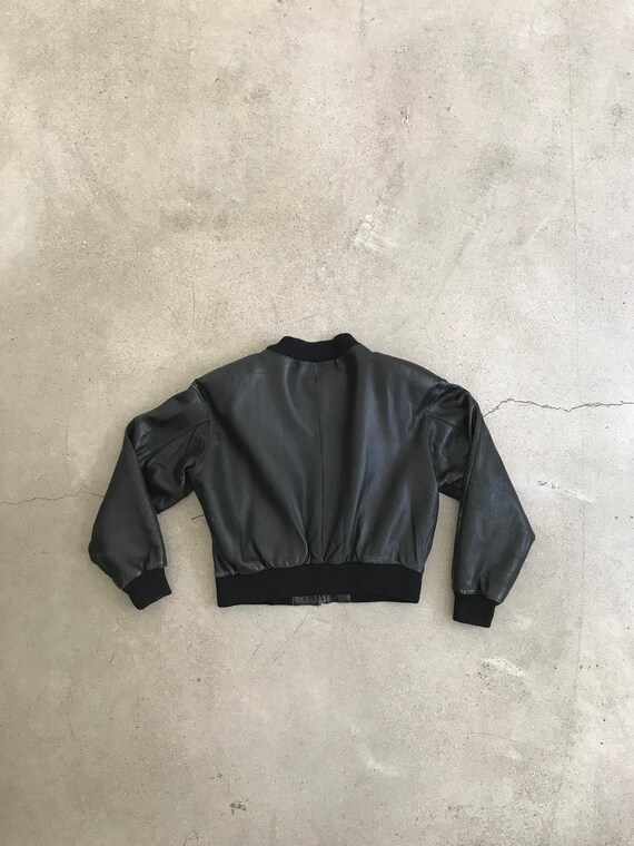 VintageBrandon Thomas Leather Bomber - image 6